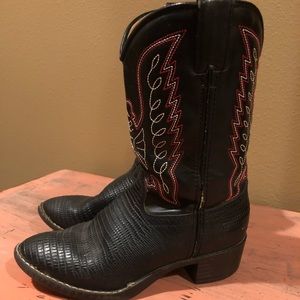 Durango boys cowboy boots size 3